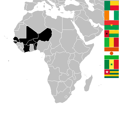 Billets de banque de l'Afrique de L'ouest de collection