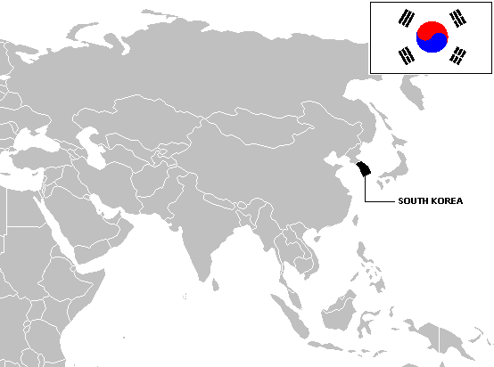 Pièces de Monnaie de collection de Corée du Sud