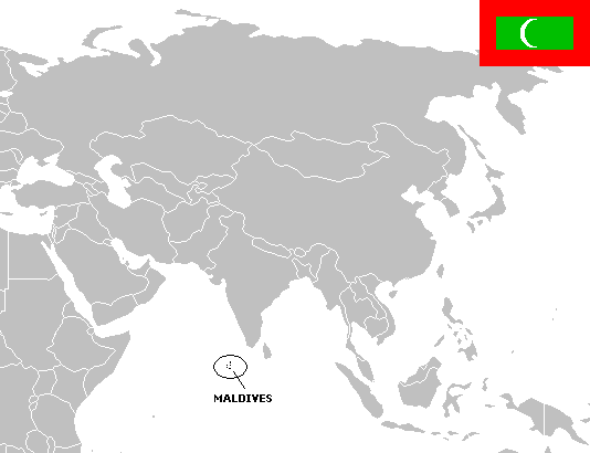 Pièces de monnaie des Maldives de collection