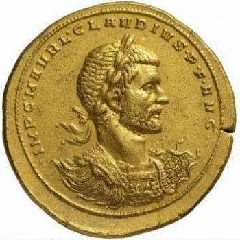 Pièces de Monnaies Romaine de l'empereur Claude II le Gothique