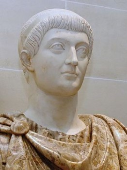 Pièces de Monnaie Romaine de L'empereur Constant 1er