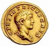 Les pièces de Monnaie Romaine de L'empereur Tetricus II