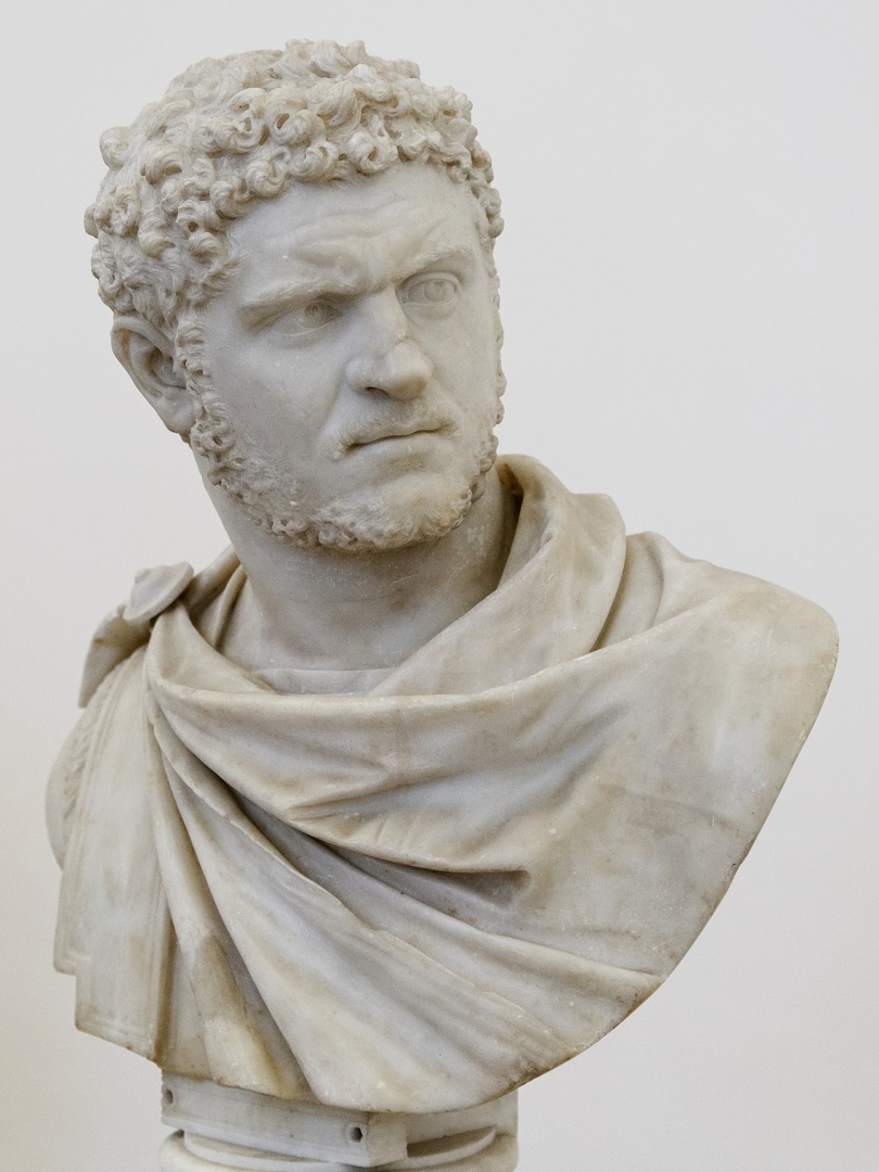 Les pièces de monnaie romaine de l'empereur Caracalla