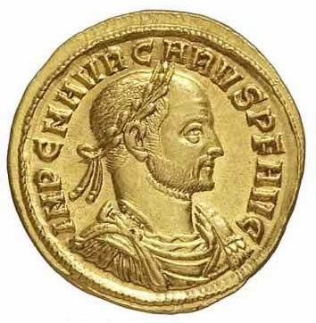 Pièces de Monnaie de l'empereur Romain Carus