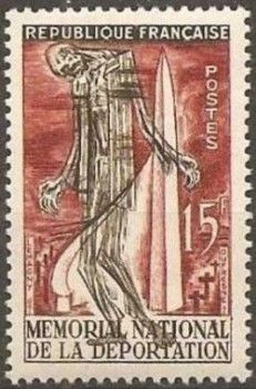 Timbres de France de l'année 1956