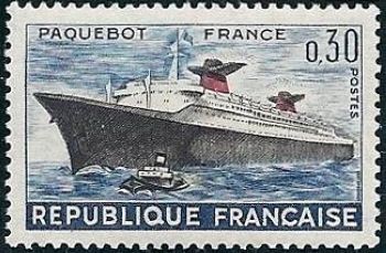 Timbres de France de l'année 1962