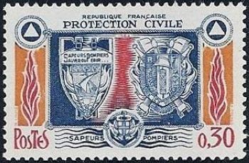 Timbres de France de l'année 1964
