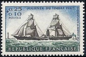 Timbres de France de l'année 1965