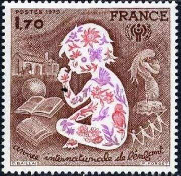 Timbres de France de l'année 1979