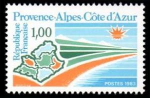 Timbres de France de l'année 1983