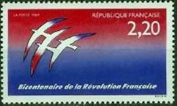 Timbres de France de l'année 1989
