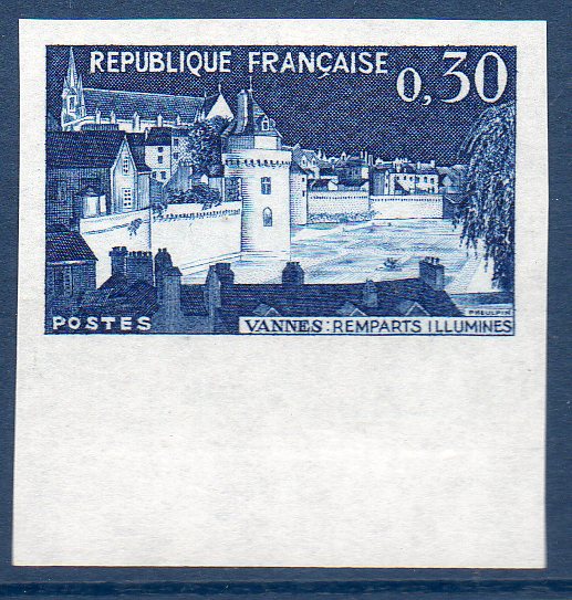 Timbres non dentelé