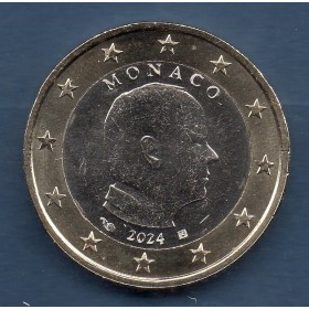 Pièce 1 euro Monaco 2024