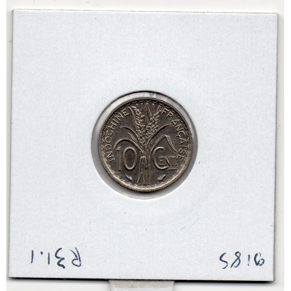 Indochine 10 cents 1939 magnétique Spl, Lec 177 pièce de monnaie