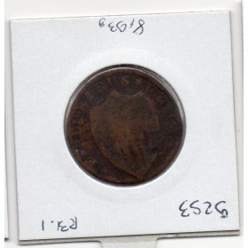 Etats Unis New Jersey 1 cent 1787 B, KM 8 pièce de monnaie