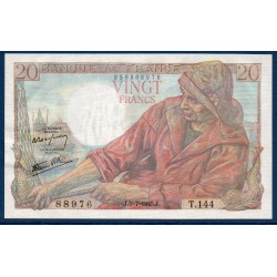 20 Francs Pêcheur SPL 5.7.1945 Billet de la banque de France