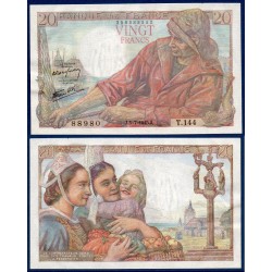 20 Francs Pêcheur SPL 5.7.1945 Billet de la banque de France