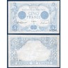 5 Francs Bleu TTB 8.9.1916 Billet de la banque de France
