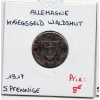 Kriegsgeld Waldshut 5 pfennige 1917, TTB pièce de monnaie