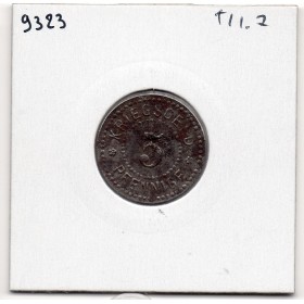 Kriegsgeld Waldshut 5 pfennige 1917, TTB pièce de monnaie