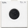 Kriegsgeld Aschaffenburg 5 pfennig 1917, TTB pièce de monnaie