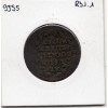 Luxembourg 2 liards 1757, B, KM 2 pièce de monnaie
