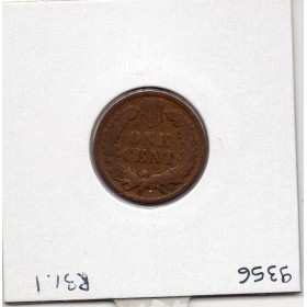 Etats Unis 1 cent 1904, B+, KM 90a pièce de monnaie