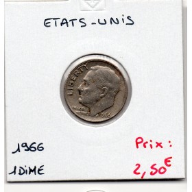 Etats Unis 1 dime 1969, TTB, KM 195a pièce de monnaie
