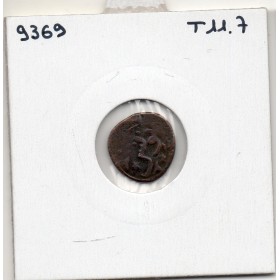 Tunisie Mahmud Ier 2 burben 1157 AH - 1744, TB, KM 47 pièce de monnaie