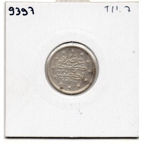 Empire Ottoman 2 Kurus 1327 AH an 4 - 1912, Sup, KM 749 pièce de monnaie