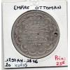 Empire Ottoman 20 Kurus 1293 AH an 1 - 1876, TTB, KM 722 pièce de monnaie