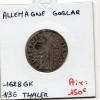 Goslar 1/36 Thaler 1628 GK, TTB, KM 43 - pièce de monnaie