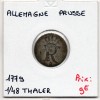 Prusse 1/48 Thaler 1779, TB-, KM 327 pièce de monnaie