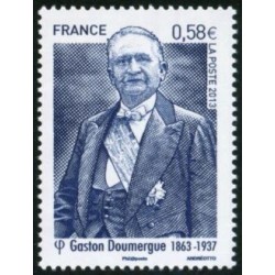 Timbre France Yvert No 4793 Gaston Doumergue