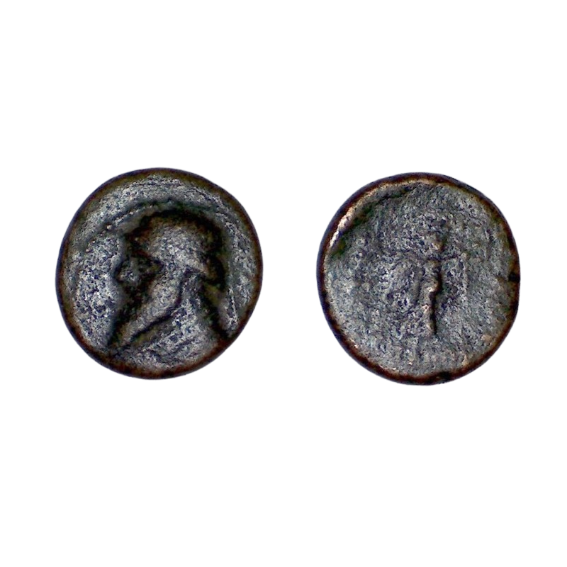 Parthie Parthe, Mithradates II ae10 (-123 à -88) Rhagae Parthie Parthe, Mithradates II ae10 (-123 à -88) Rhagae