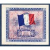 2 Francs Drapeau Neuf 1944 sans série Billet du trésor Central