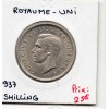 Grande Bretagne 2 Shillings 1937, Spl, KM 855 pièce de monnaie
