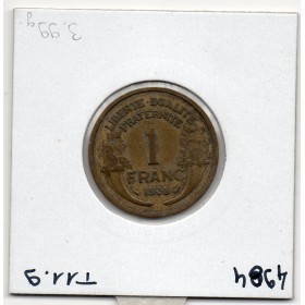 1 franc Morlon 1935, TTB-, France pièce de monnaie