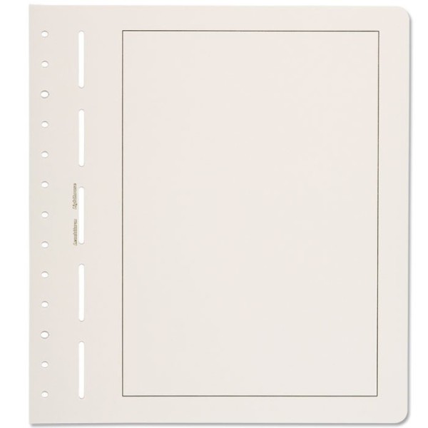 Feuilles neutres de présentation pour timbres Leuchhturm