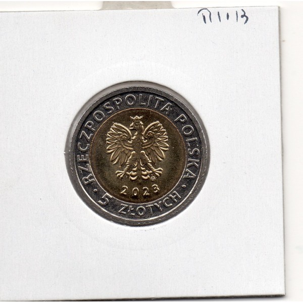 Pologne 5 Zlotych 2023 Spl, KM Y1155 pièce Goscikowo-Paradyz