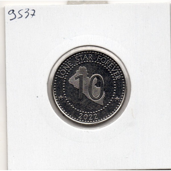 Libéria 10 Dollars 2022 FDC, KM.1084 Joseph Jenkins Roberts