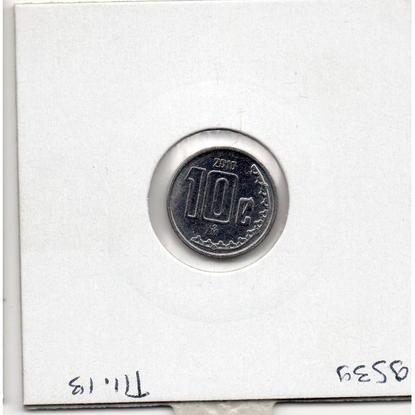 Mexique 10 centavos 2010 Spl, KM 934.petit module