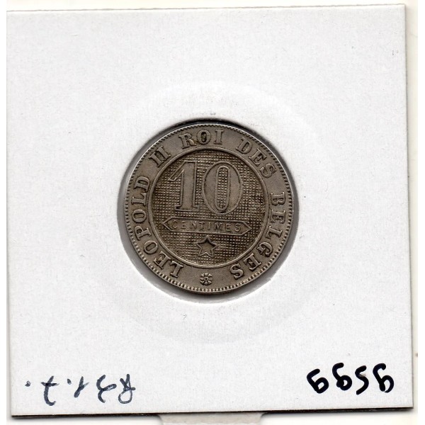 Belgique 10 centimes 1894 en Français Sup KM.22 Leopold II