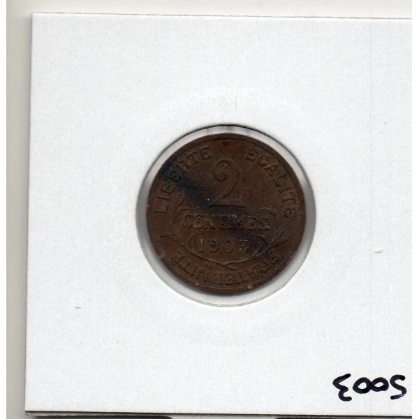 Pièce de 2 centimes Dupuis - 1903 - Sup- - F.110/8
