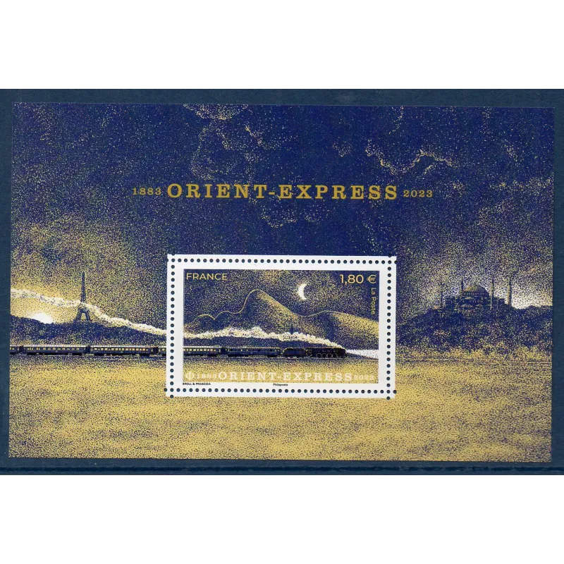 Bloc Feuillet France F5712 L'Orient-Express Timbre Neuf Bloc Feuillet France F5712 L'Orient-Express Timbre Neuf