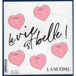 Bloc Feuillet France BF157 Cœurs de Lancôme Timbres Neufs