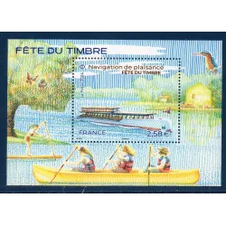 Bloc Feuillet France F5758 Fête du timbre Navigation Neuf