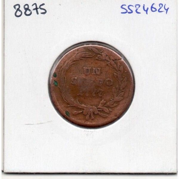 Italie Milan 1 soldo 1777, KM 186 pièce de monnaie