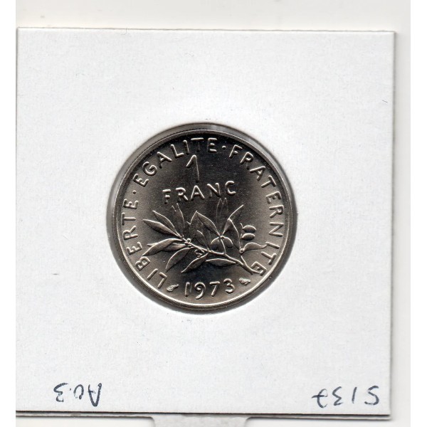 1 franc Semeuse Nickel 1973 FDC, France pièce de monnaie