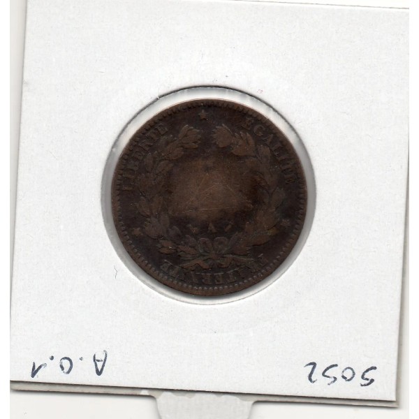 5 centimes Cérès 1890 A Paris TTB-, France pièce de monnaie